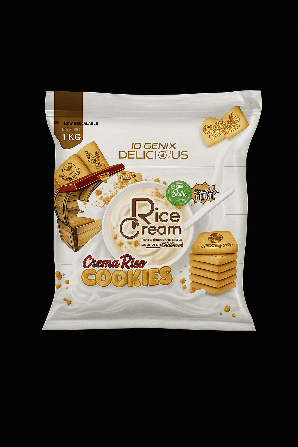 RICE CREAM COOKIES