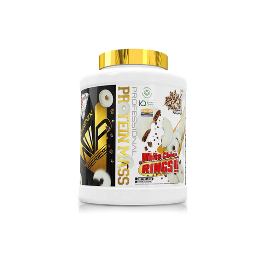 PROTEIN MASS WHITE CHOCO RINGS