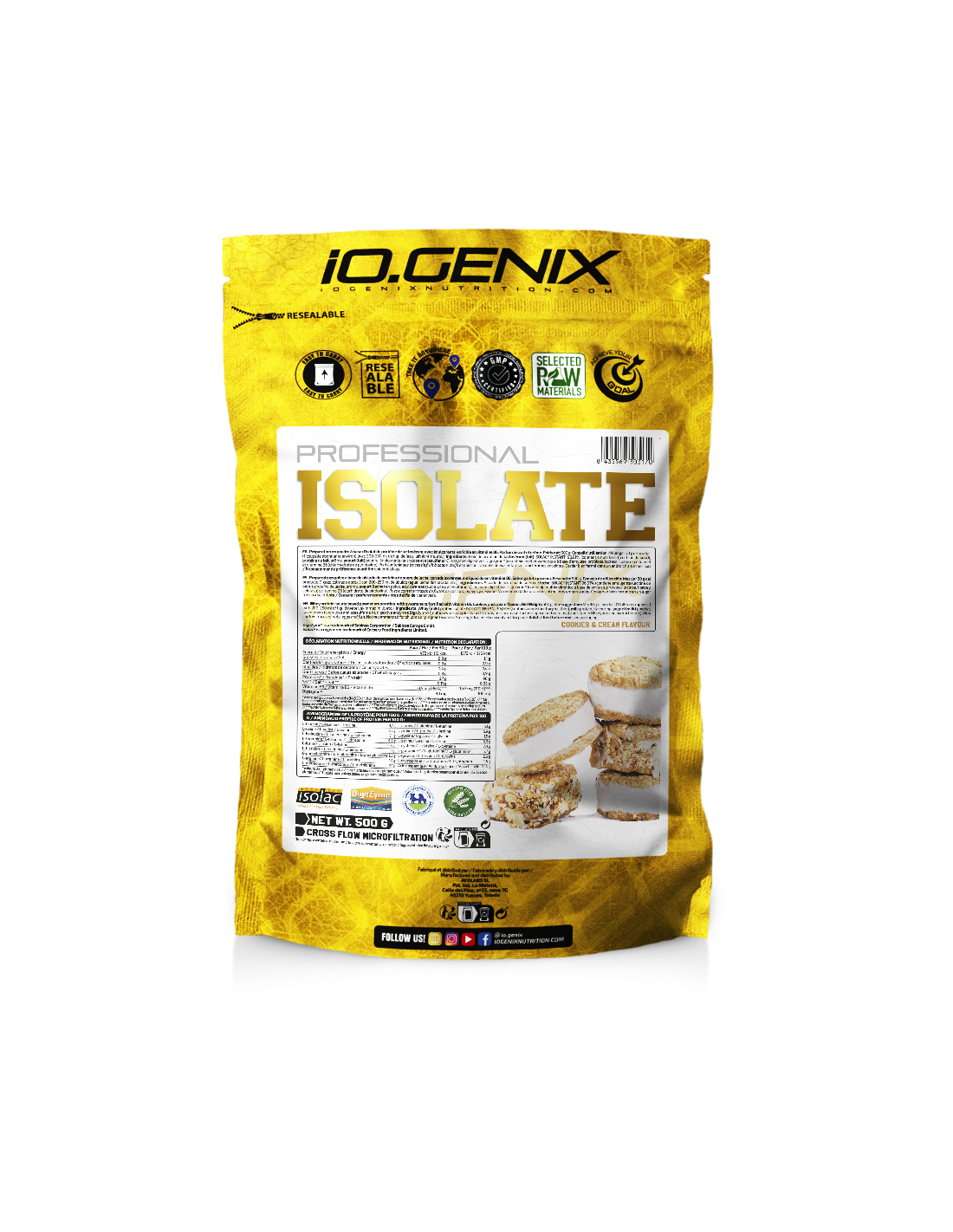 ISOLATE COOKIES CREAM