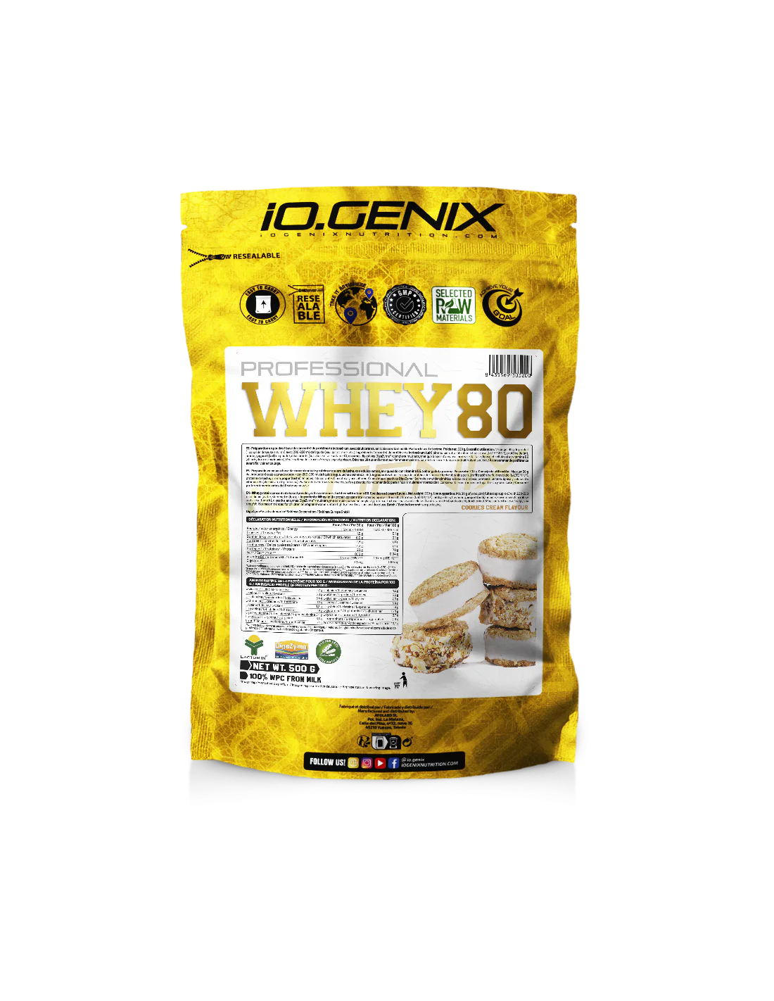 Whey 80 COOKIES AND CREAM